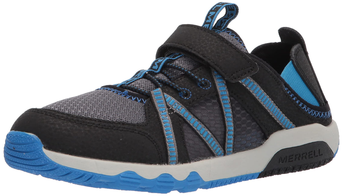 Merrell Unisex-Child Hydro Free Roam Sport Sandal 13 Big Kid Black/Blue