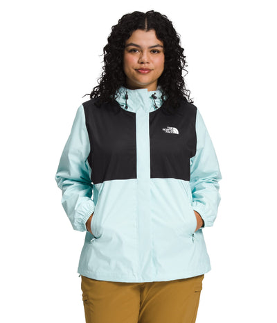 THE NORTH FACE Antora Jacket - Women's TNF Black/Skylight Blue 2X-Large