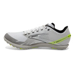Brooks Draft XC Spikeless Supportive Cross-Country Running Shoe - White/Black/Nightlife - 11.5 Medium