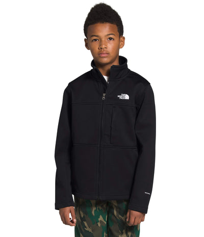 THE NORTH FACE Boys' Apex Risor Soft Shell Jacket, TNF Black, L
