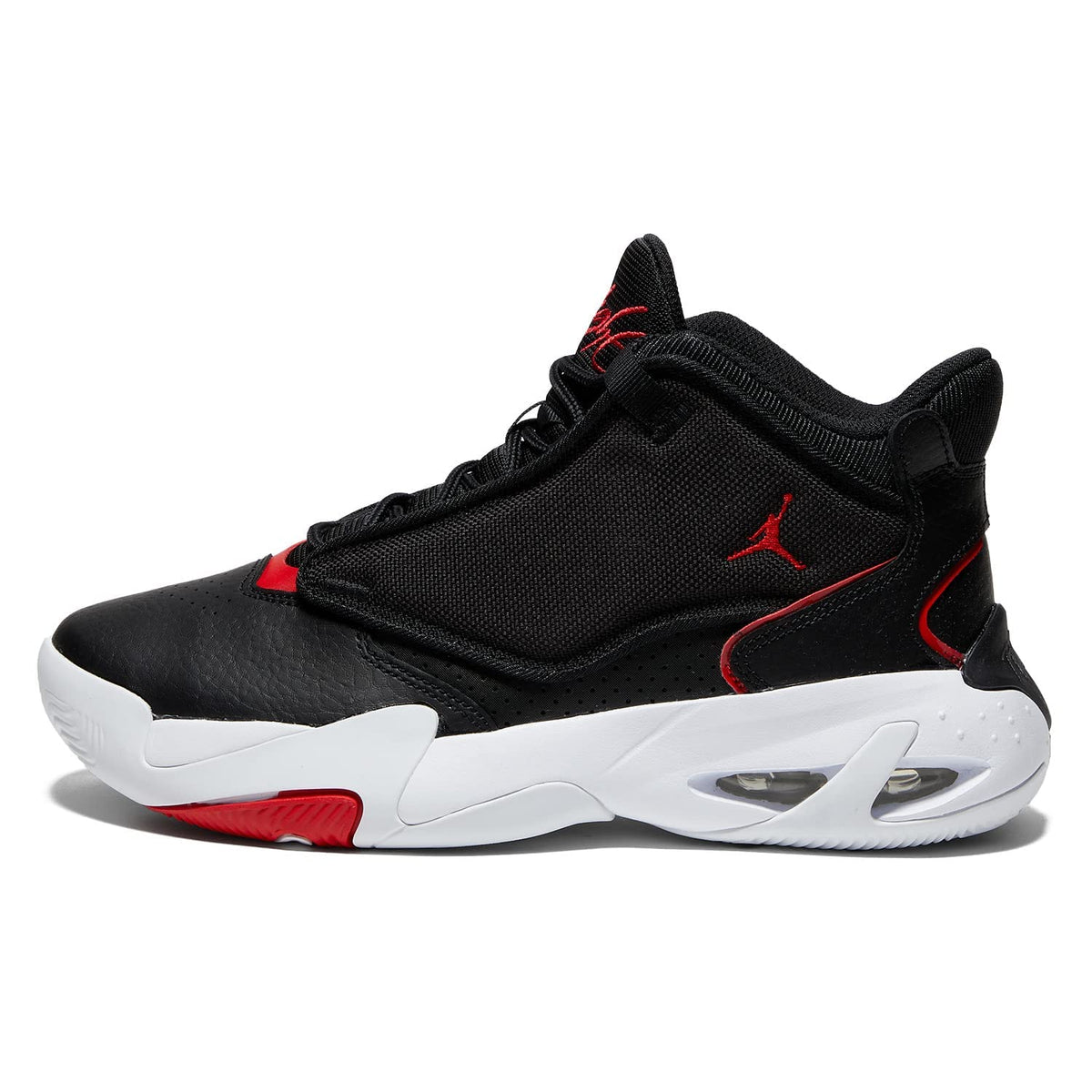 Jordan Max Aura 4 (Big Kid) Black/University Red/White 5.5 Big Kid M