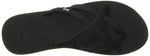 Teva Women's Olowahu Flip Flop Sandal (6 B(M) US/37 EUR, Mix B Black On Black)