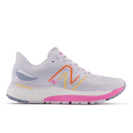 New Balance Women's Fresh Foam X 880 V12 Running Shoe, Libra/Vibrant Pink, 8 Narrow