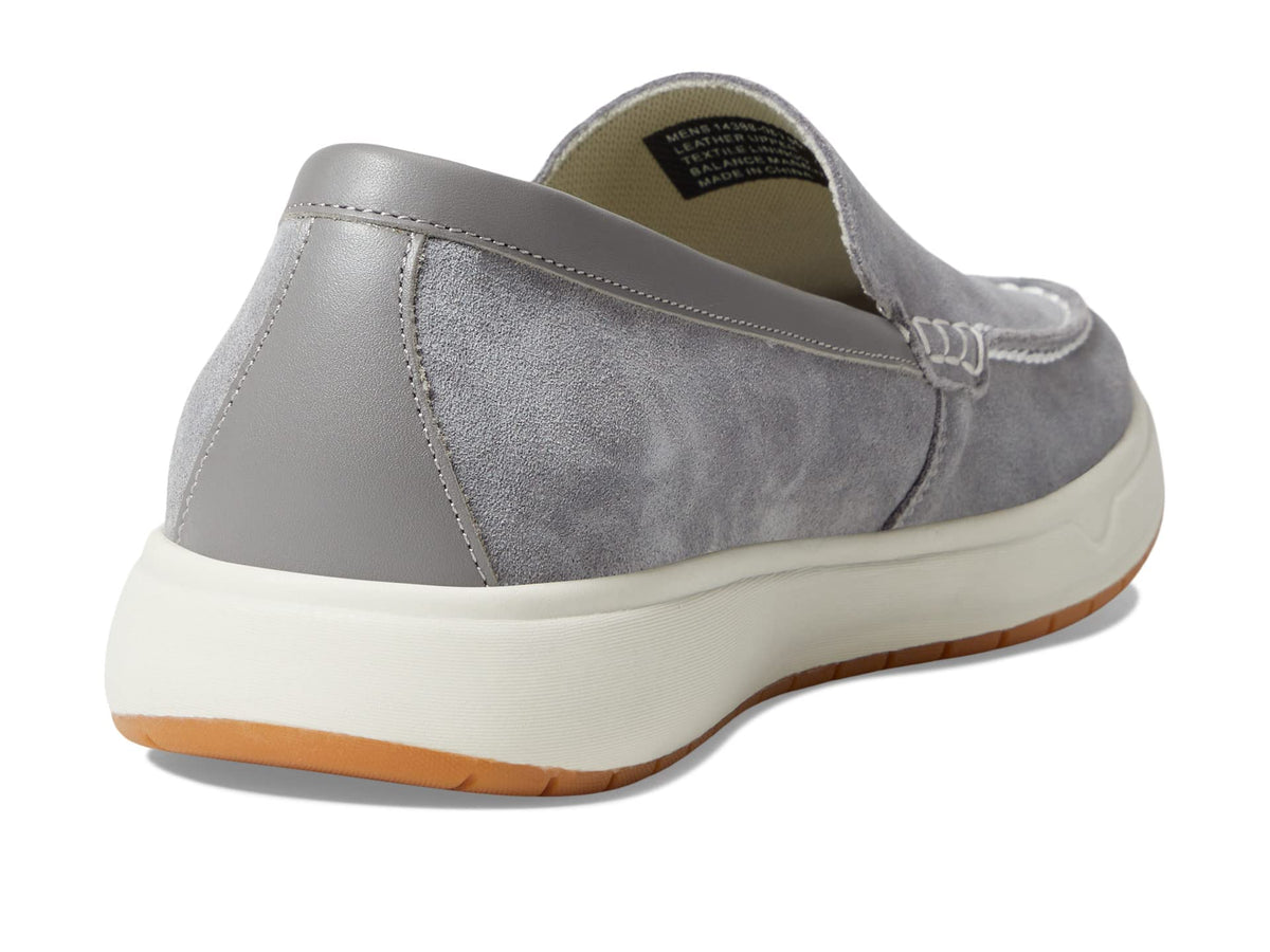 Florsheim Heist Moc Toe Venetian Loafer Mens Slip On 12 2E US Grey