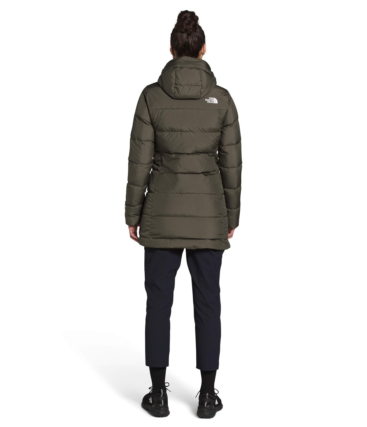 THE NORTH FACE Women's Gotham Parka, New Taupe Green, XS