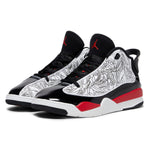 Jordan Boy's Dub Zero (Little Kid) White/Fire Red/Black 12 Little Kid M