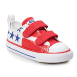 Converse Chuck Taylor All Star Stars & Stripes 2V Sneakers, Toddler Boys, Size: 10 T, Natural