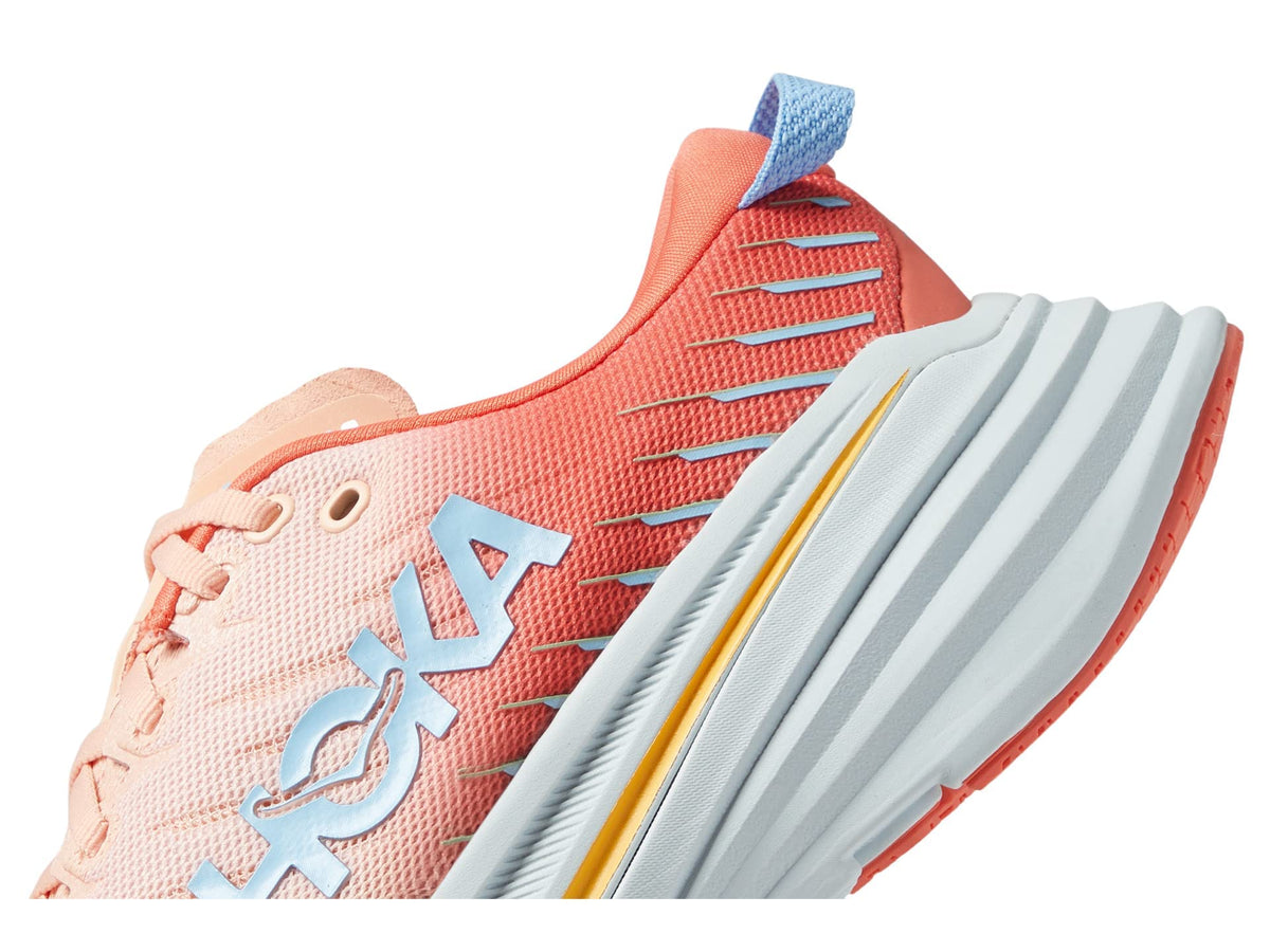 Hoka Bondi X Camellia/Peach Parfait 5 B (M)