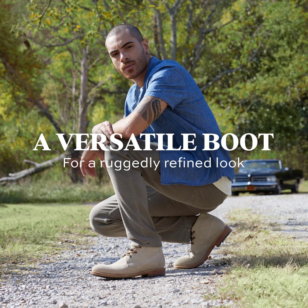 Frye Men's Bowery Chukka Boots, Cognac - 11 M