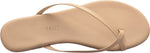 TKEES Riley - Flats for Women - Thong Style Construction - Rubber Outsole - Leather Upper - Leather Footbed Sunkissed 8 B - Medium
