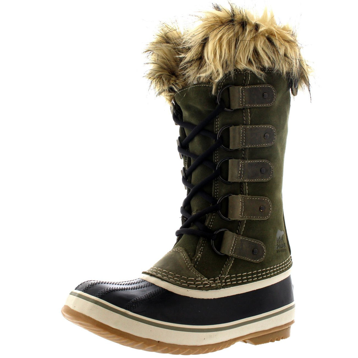 Sorel Womens Joan of Arctic Mid Calf Winter Snow Rain Waterproof Boots - Nori - 9/40