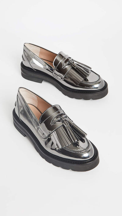 Stuart Weitzman Mila Lift Gunmetal 9.5 M