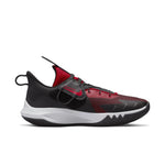 Nike Men's Precision VI Flyease Black/University Red-Gym Red (DJ7552 002) - 7.5