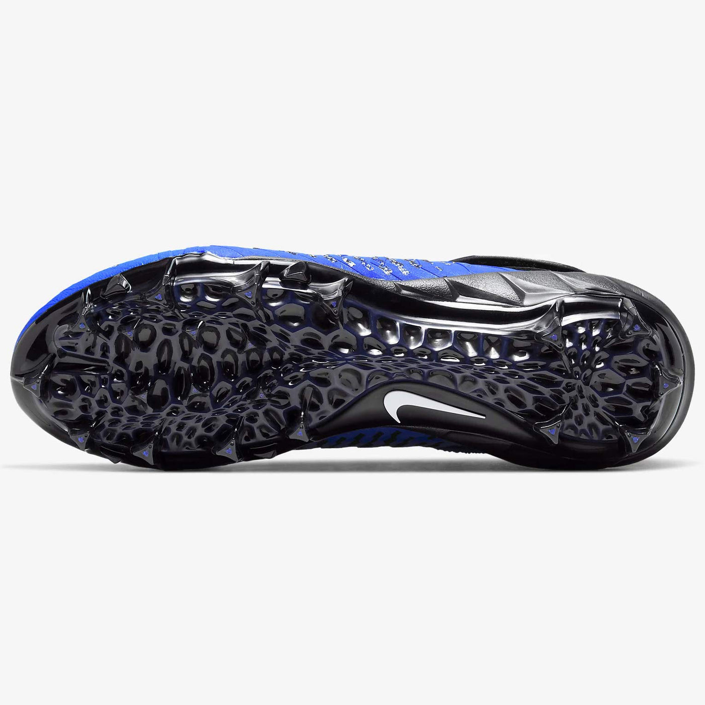 Nike Men's Alpha Menace Pro 2 Mid Football Cleats, Game Royal/White/Black, 10.5