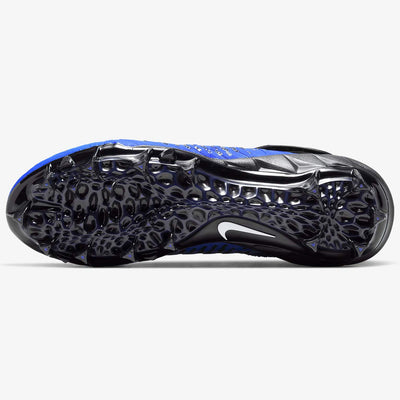 Nike Men's Alpha Menace Pro 2 Mid Football Cleats, Game Royal/White/Black, 10.5