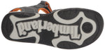 Timberland Adventure Seeker 2-Strap-BK-K Sandal, Medium Grey w/Orange, 34 US Unisex Little Kid