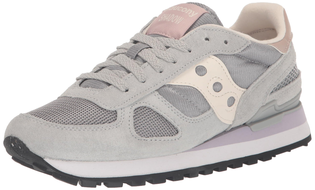 Saucony Women's Shadow Original Sneaker, Grey/Dark Grey, 9.5