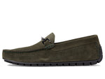 Bruno Magli Xander Military Green Suede EU 43.5 (US Men's 10.5) D (M)