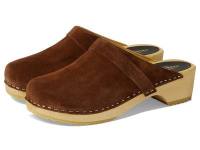 swedish hasbeens Swedish Husband Cognac Suede EU 37 (US Women's 7) B (M)