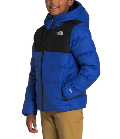 THE NORTH FACE Boy's Moondoggy Hoodie (Little Kids/Big Kids) Tnf Blue SM (7-8 Big Kids)