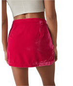 Free People Annalise Velvet Mini Pink Phenom 6