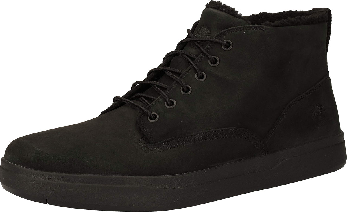 Timberland Davis Square Warm Lined Chukka Black Nubuck 10 D (M)