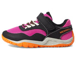 Merrell Trail Glove 7 A/C (Little Kid/Big Kid) Fuchsia/Black 1 Little Kid M