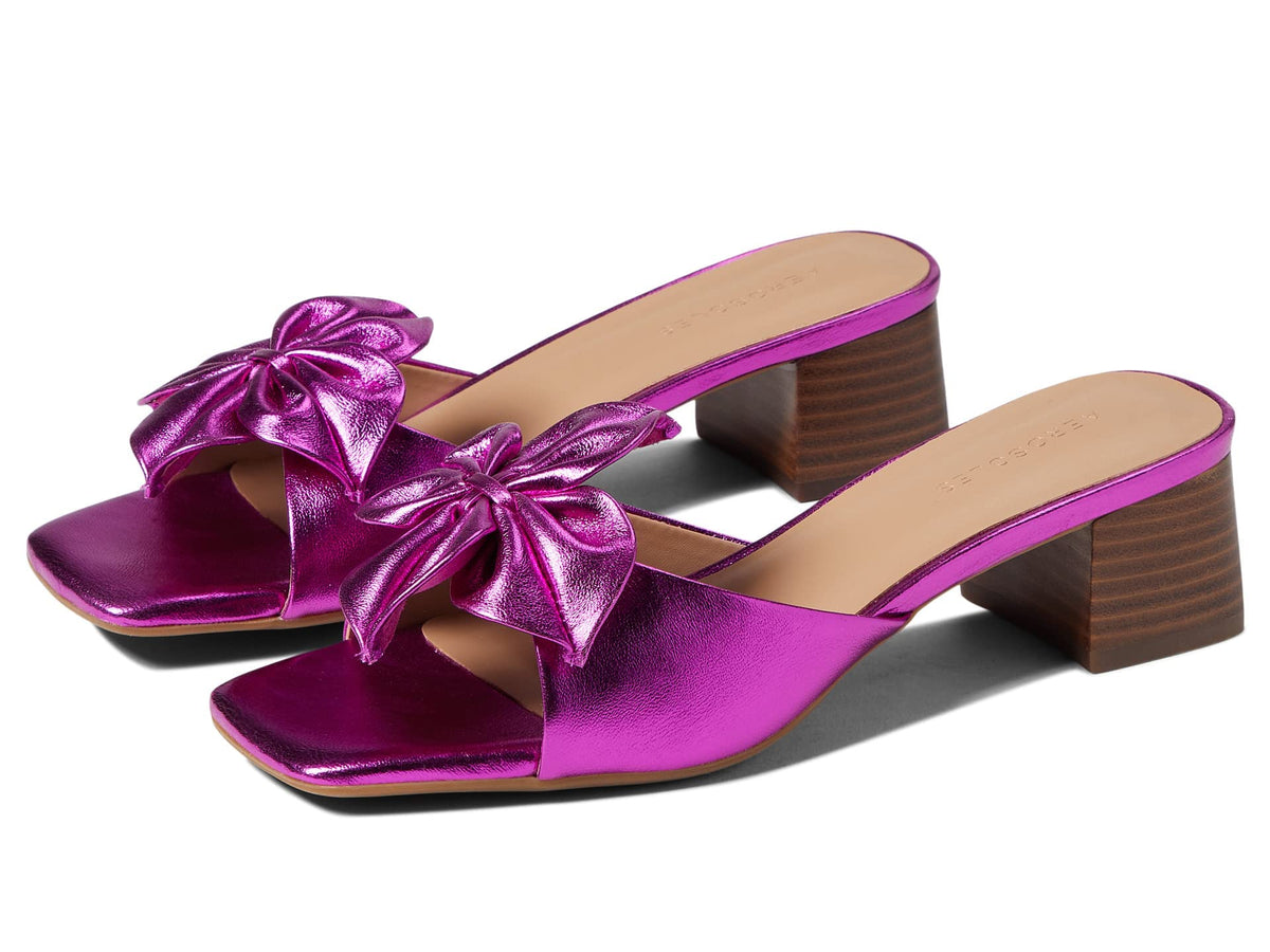 Aerosoles Esta Fuchsia Pink Leather 9 B (M)