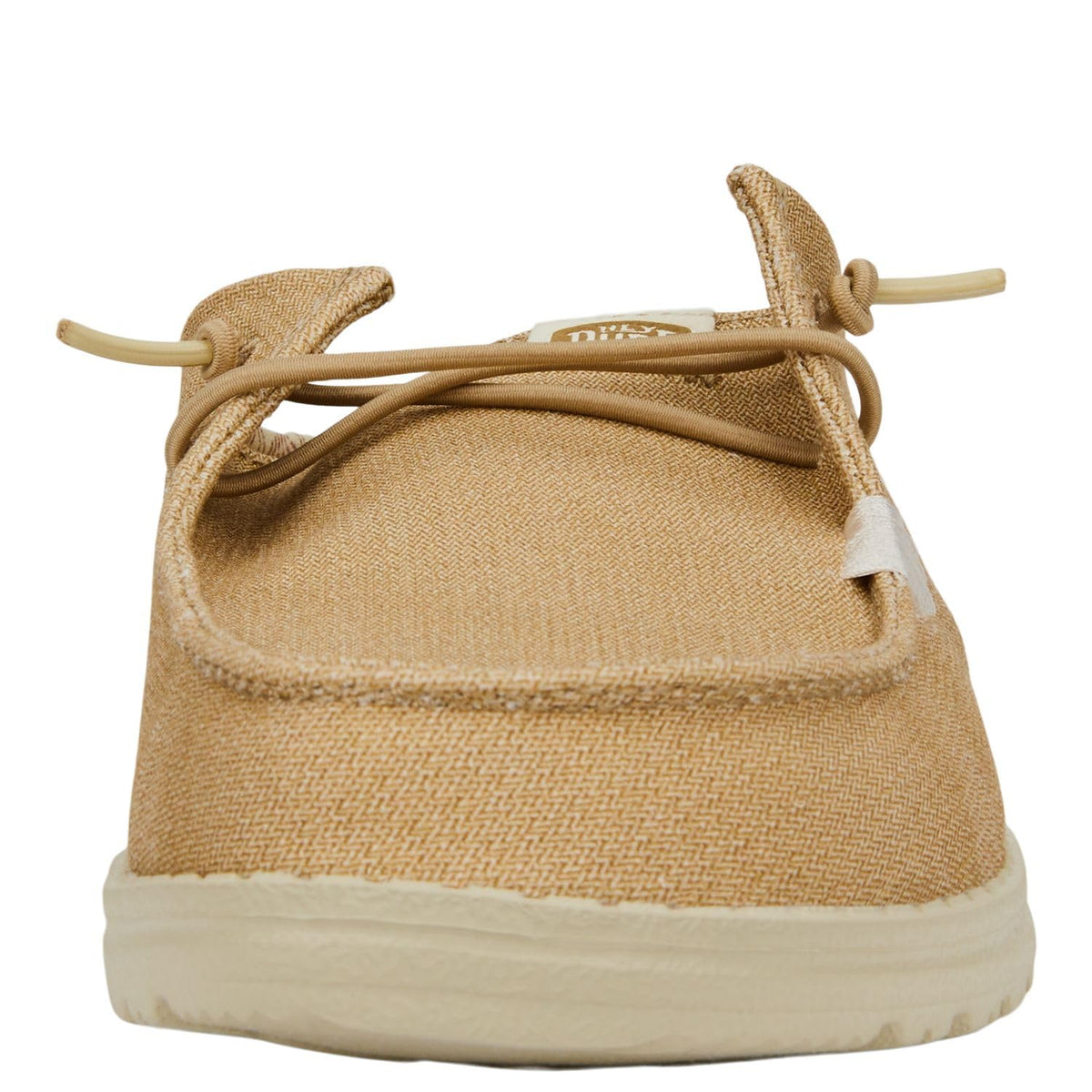 HEYDUDE Women's Wendy Slip Classic Tan Size 12 | Lightweight Women's Slip-On Shoes | Comfortable & Casual Everyday Footwear