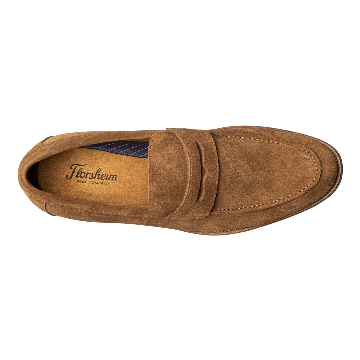 Florsheim Rucci Moc Toe Penny Loafer Mocha 11 W (3E)