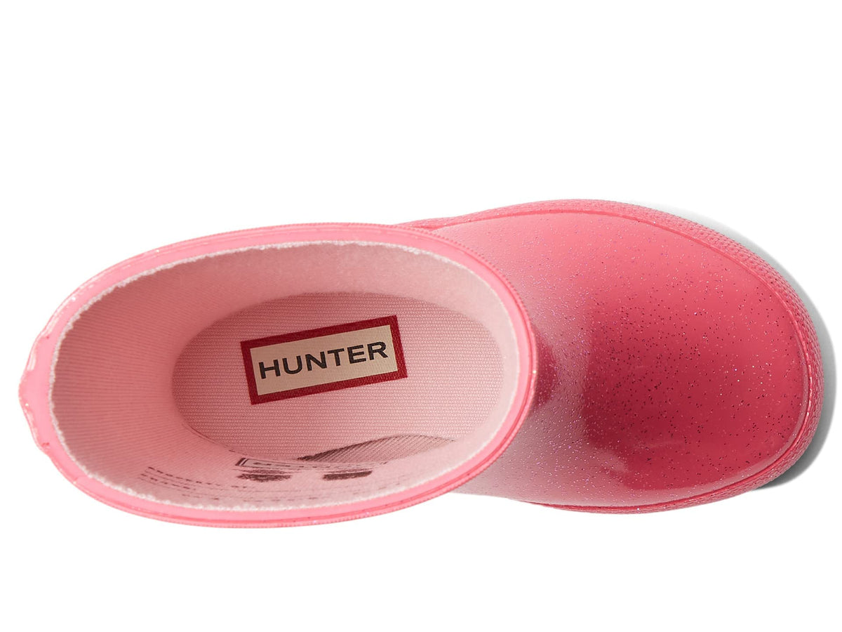 Hunter Little Kids First Classic Starcloud Rain Boot, Arcade Pink, 9