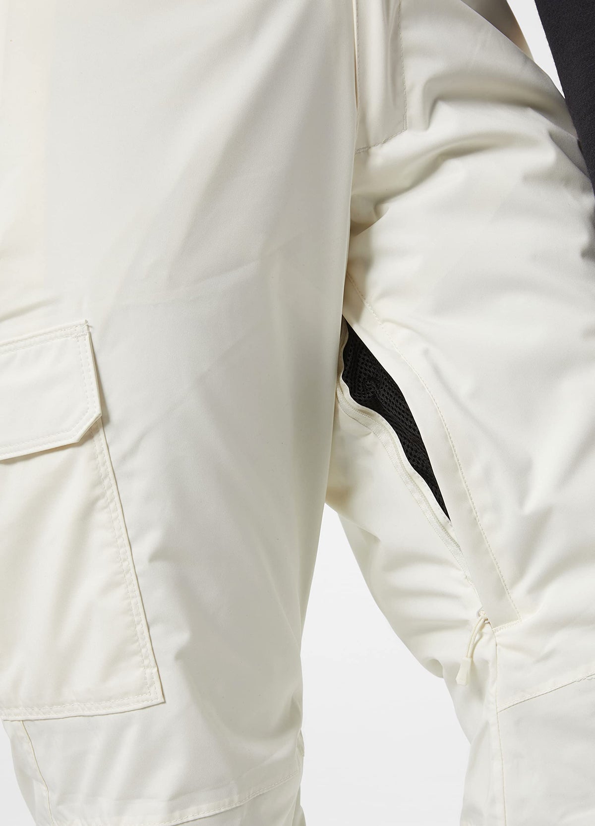 Helly-Hansen Womens Switch Cargo Insulated Waterproof Ski Pant, 048 Snow, Large