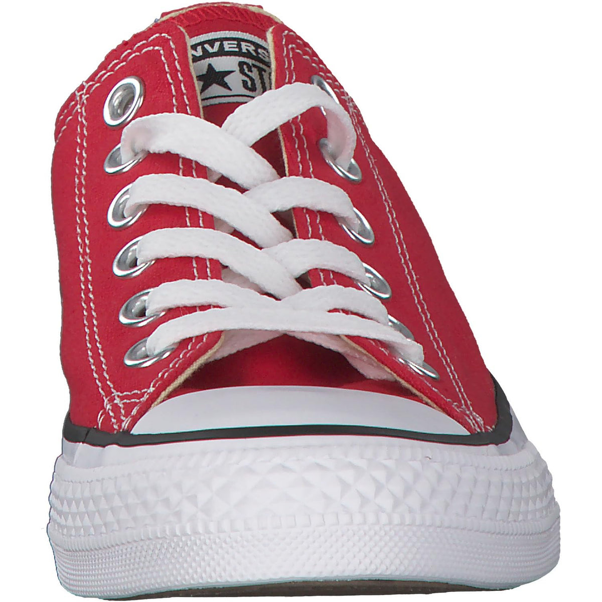 Converse Chuck Taylor All Star Canvas Low Top Sneaker,Red,4.5 US Men/6.5 US Women