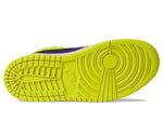 Jordan Boy's 1 Mid SE (Little Kid) Volt/Black/Vivid Orange/Team Gold/Electro Purple/Radiant Blue 2 Little Kid M