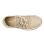 OLUKAI Holo Men's Athleisure Sneaker, Lightweight, Breathable Mesh Slide Shoe, Drop Heel, All-Day Comfort & Support, Sand/Off White, 11.5