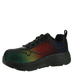 Skechers Work Max Cushioning Elite SR-Kaiget Sneaker Women's Oxford, 6 B(M) US, Black-Multi