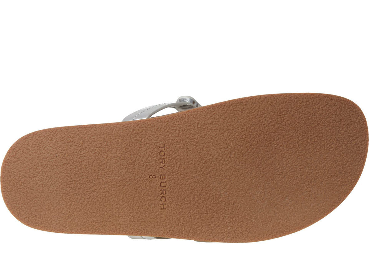 Tory Burch Miller Cloud Silver/Natural 10 M