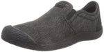 KEEN Men's Howser Canvas Low Height Casual Comfy Durable Slip on Slipper 11 Black/Black