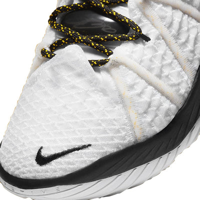 Nike Mens Lebron XVIII Home White/Amarillo-Black (CQ9283 100) - 8