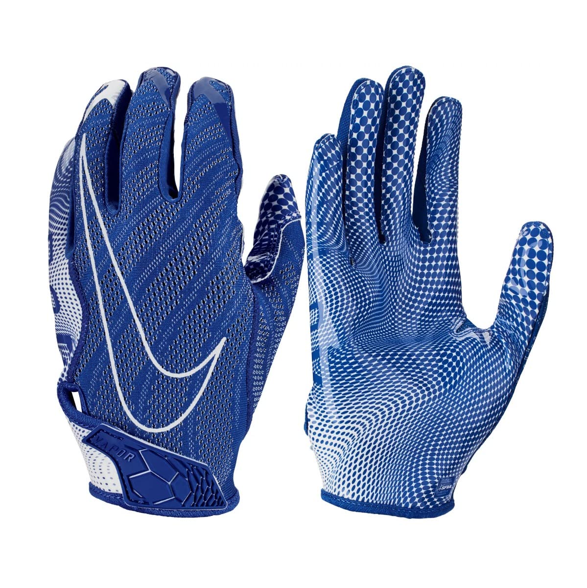 Nike Vapor Knit 3.0 Adult Football Gloves Royal | White XL