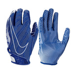 Nike Vapor Knit 3.0 Adult Football Gloves Royal | White XL
