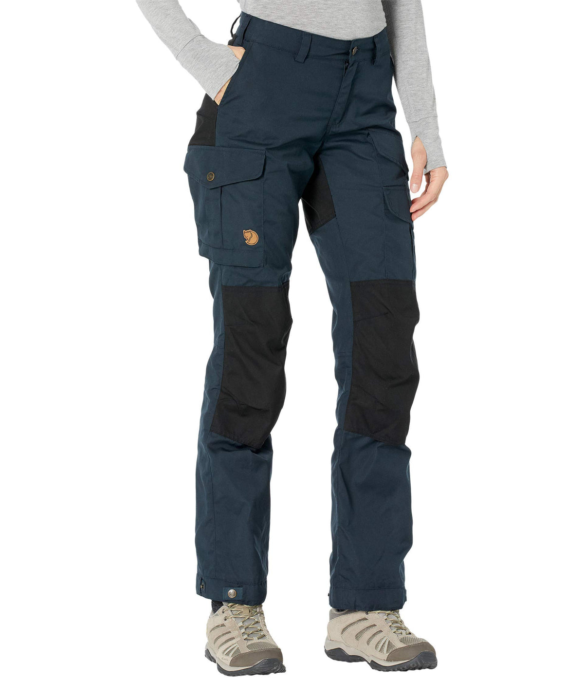 Fjallraven Vidda Pro Trouser - Women's 38 Dark Navy/Black