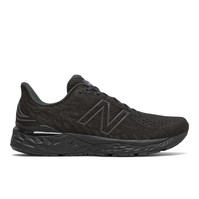 New Balance Men's Fresh Foam 880v11, Black/Black, 10 Medium