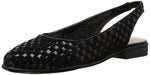 Trotters Women's Lucy Flat, Black Suede, 8.5 N US