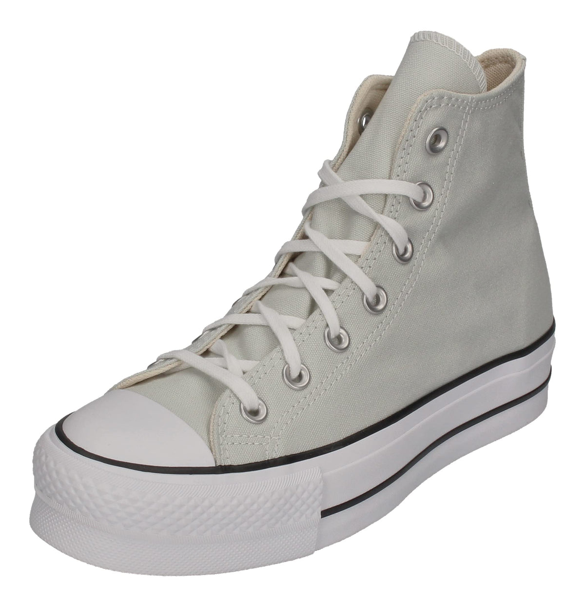 Converse Women's Basic, Light Silver, 9 Wide