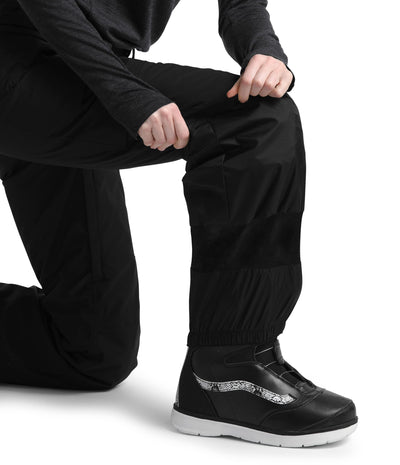 THE NORTH FACE Women's Freedom Insulated Pant (Standard and Plus Size), TNF Black, 1X Plus Long