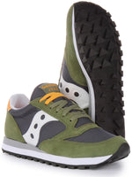 Saucony Men's Jazz Original Sneaker, Green/Navy, 8