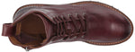 Frye Women's Ella Moto Lace Ankle Boot 7.5 Oxblood