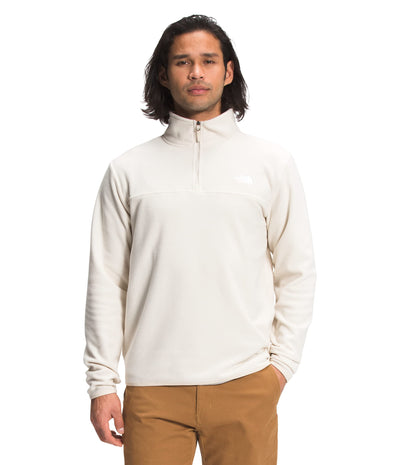 THE NORTH FACE Men's TKA Glacier ¼ Zip, Vintage White, 3X-Large