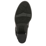 Naturalizer SOUL Womens Triya Block Heel Wide Calf Tall Boot Black Smooth 8.5 W